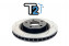 DBA brake disc Street series, rear, slotted, 290mm, Impreza GT/WRX (2 piston), Legacy, Forester XT, Subaru diesel - 653S